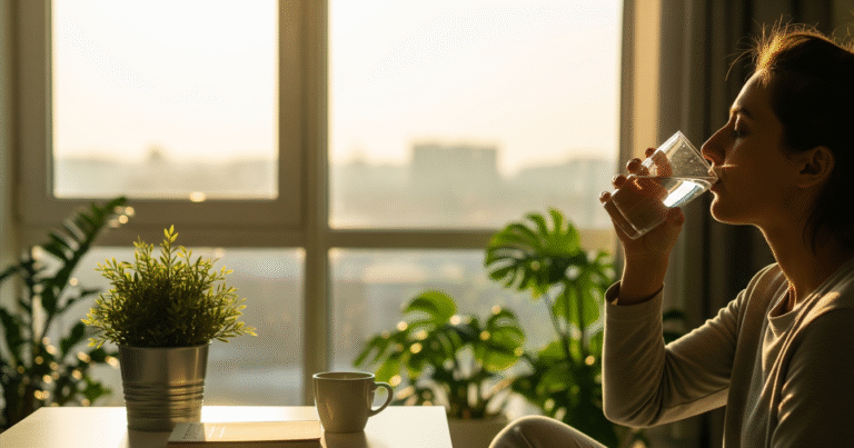 How Drinking Water Right After Waking Up Helps Your Body