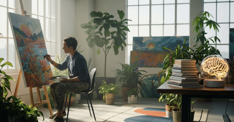 The Role of Creativity in Boosting Brain Health