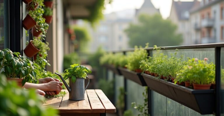 Balcony Garden Ideas for Home Leisure Areas