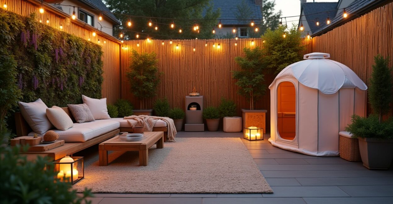 wellness outdoor space at home