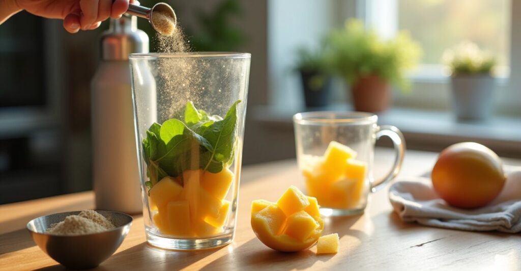 Perfect recipes: mango green protein smoothie variations