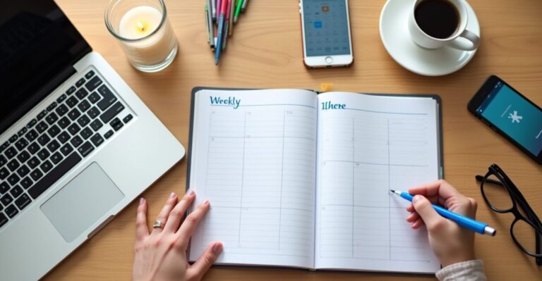 weekly planning rituals productivity