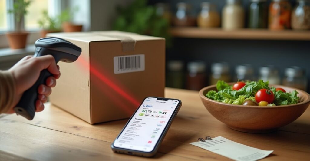 Barcode Scanning, Recipe Import and Food Database Quality