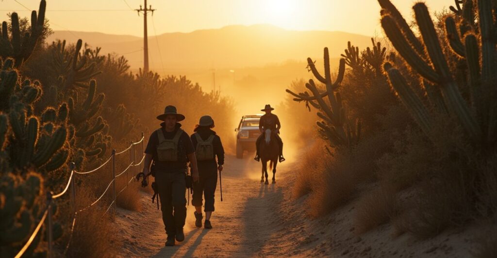 Cactus Forests Between Highways and Hiking Tours