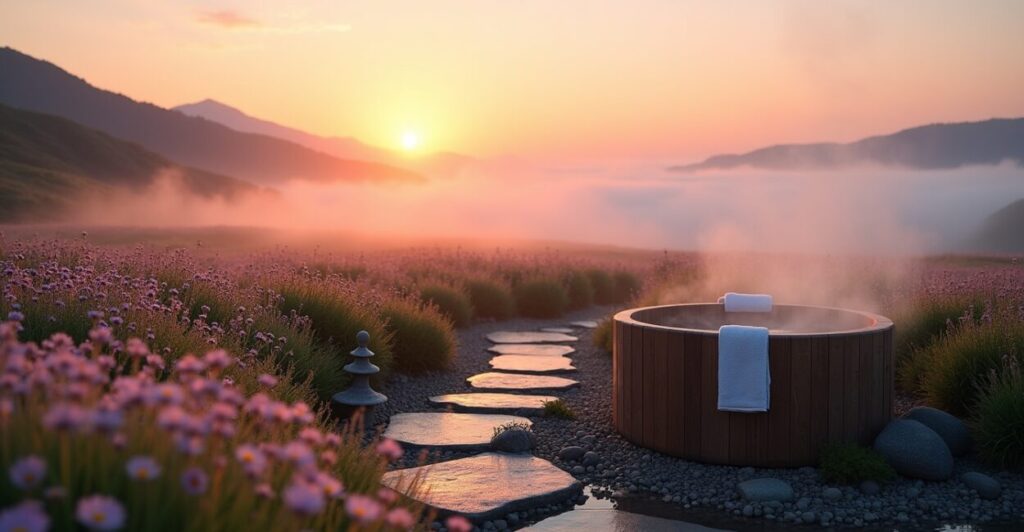 Flower Fields, Onsen Views, and the Sensory Mix
