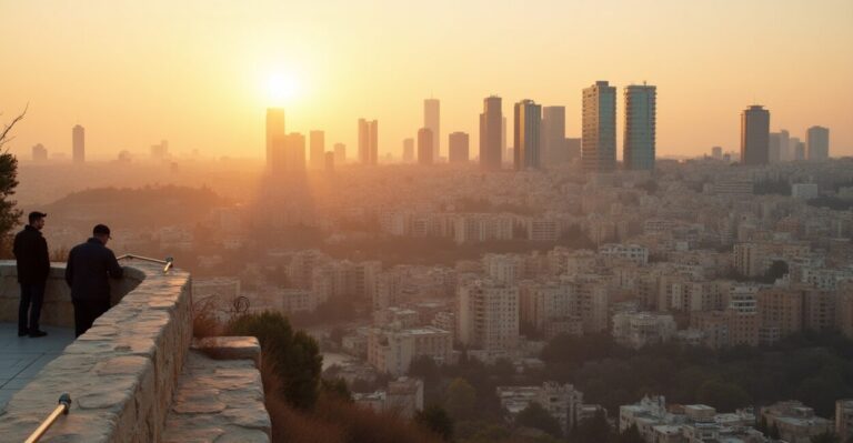 Jerusalem Skyline Lights Up with Surprising Modern Towers