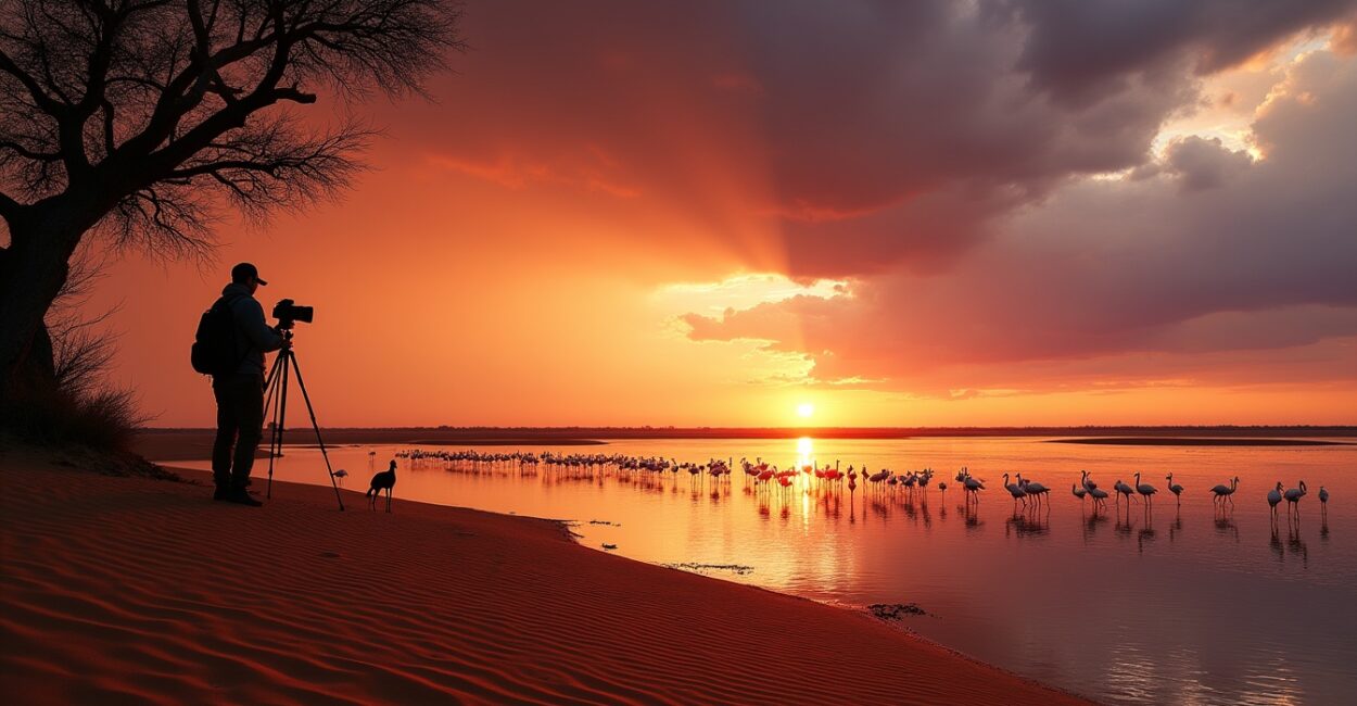 Kalahari Sunsets Reveal Surprising Colors After Storms