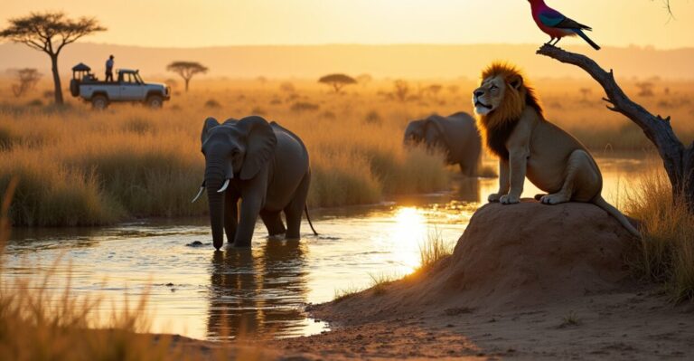 Kruger Scenery Capturing Big-five Conservation and Calm