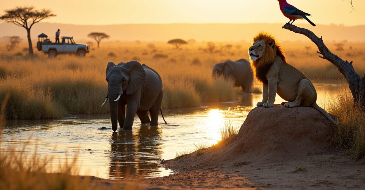 Kruger Scenery Capturing Big-five Conservation and Calm