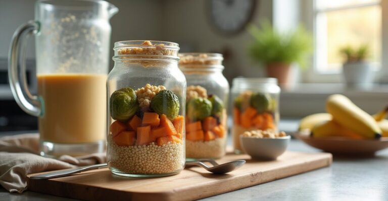 Meal Prep Energy Hacks: Make Smoothies and Jars for Week