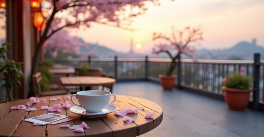 Rooftop Views That Turn Your City Into a Sakura Postcard