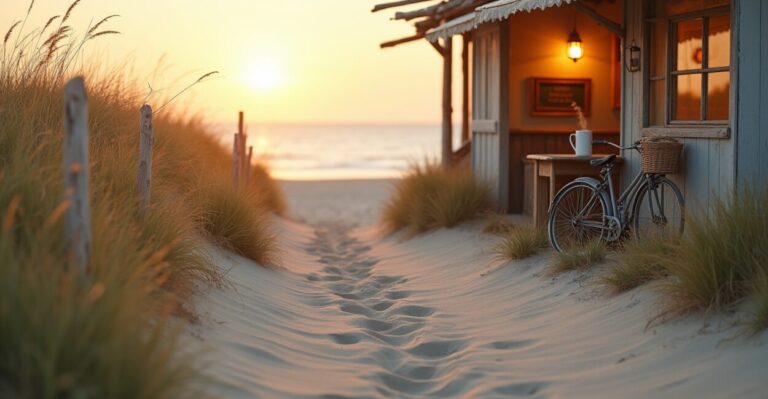 Secluded Beach Towns with Hidden Trails and Cafes Nearby