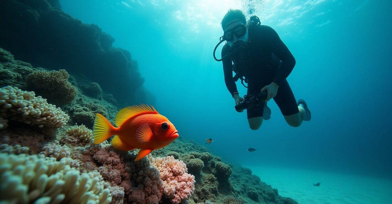 Underwater Shots: Lighting Tips for Clear Blue Scenes