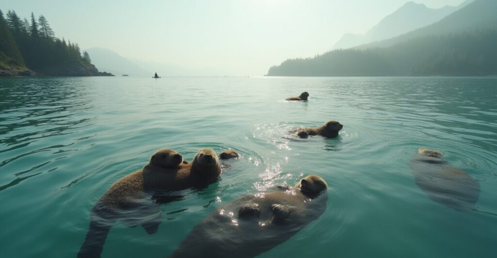 Where to Find Sea Otters Doing Morning Gymnastics