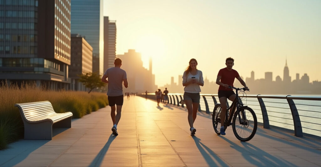 Hunter’s Point South: Clean Lines and Modern Frames