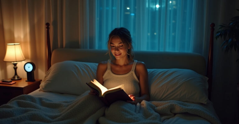 Reading Routine for Busy People: 10 Pages Before Bed