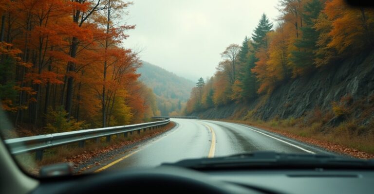 Scenic Mountain Routes: Safe Backroads for Fall Foliage