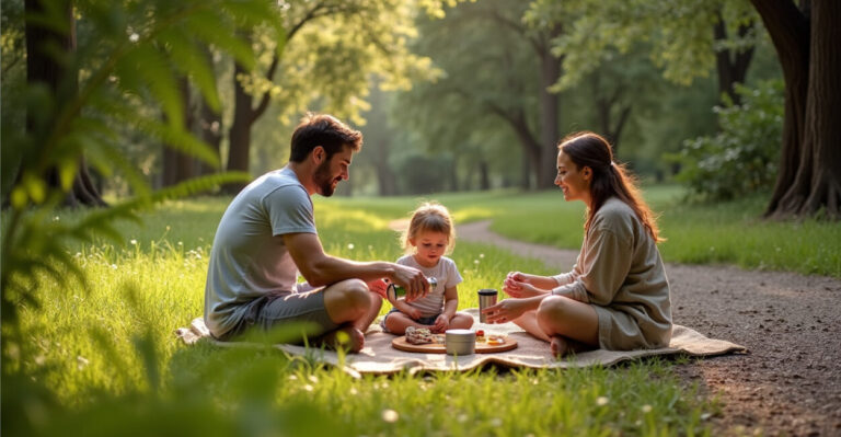 Study Finds 4 Key Features—shade, Flat Ground, Restrooms, Water—boost Family Trail Picnics