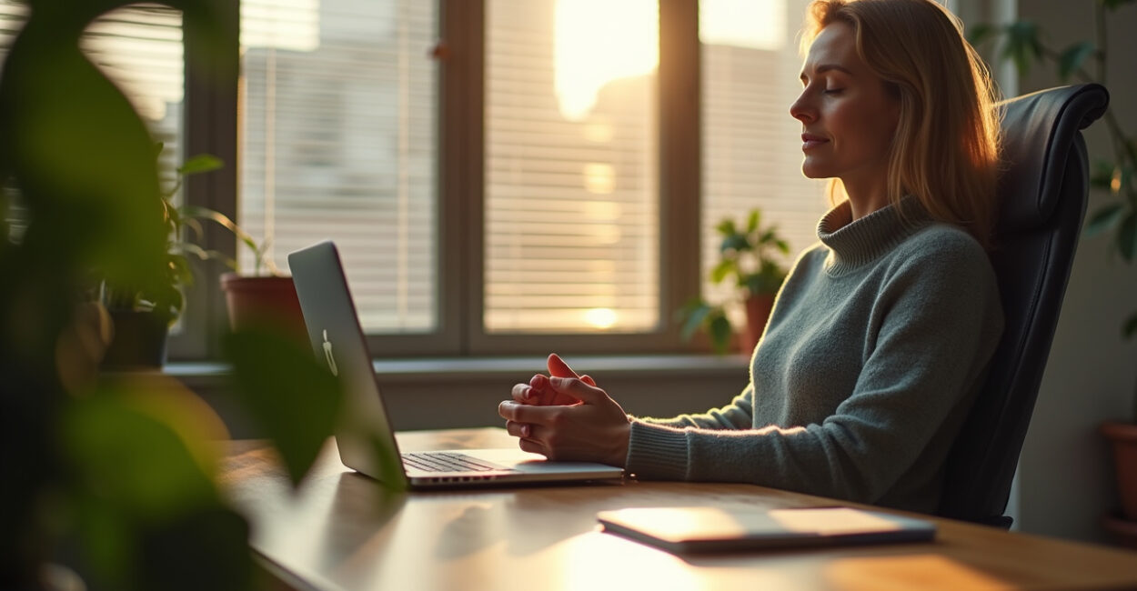 Work Break Meditation Ideas: Five Quick 10-Minute Mindfulness Exercises to Reset Your Focus During Busy Office Days Work Break Meditation Ideas: Five Quick 10-Minute Mindfulness Exercises to Reset Your Focus During Busy Office Days